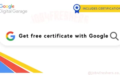 Top 12 Free Courses by Google with Certification | Online