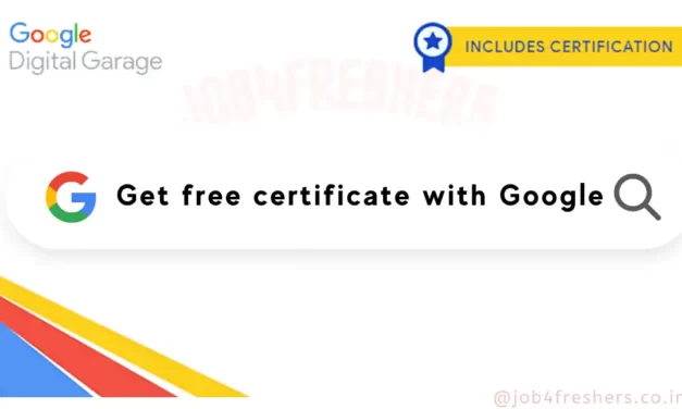Top 12 Free Courses by Google with Certification | Online