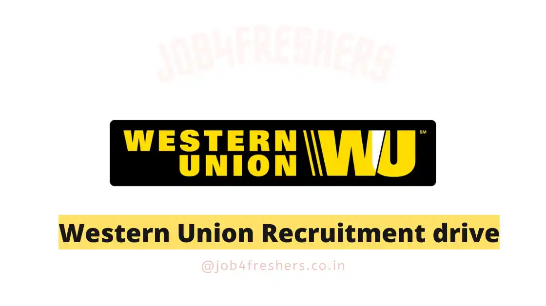 Western Union Recruitment 2023 | Trainee Associate | Apply Now!!