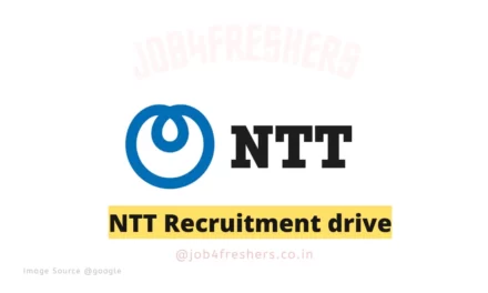 NTT Off Campus drive 2023 | Graduate Trainee Engineer |Gurgaon | Apply Now!!