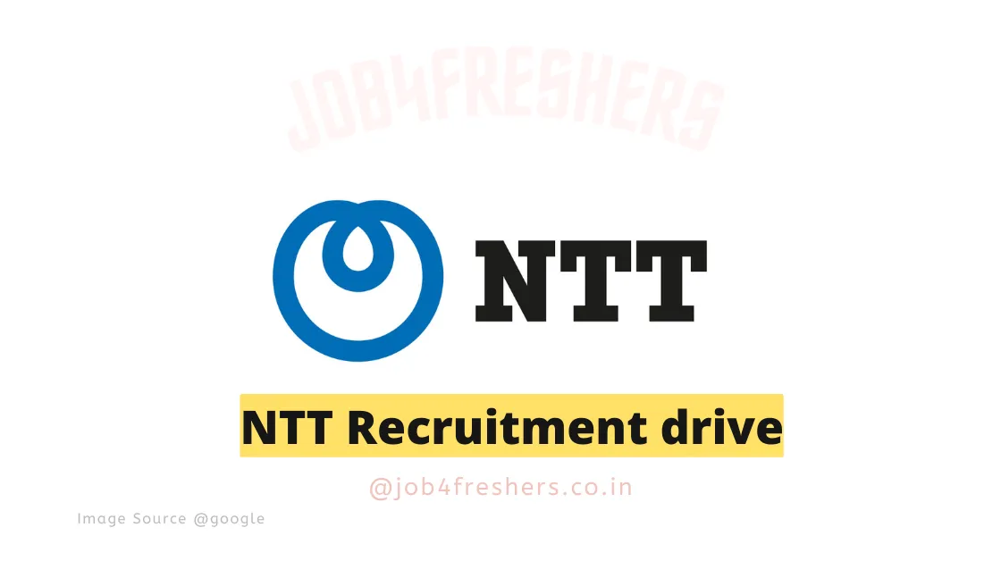 NTT Off Campus drive 2023 | Graduate Trainee | Apply Now!!