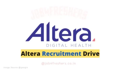 FRESHERS JOBS 9 Altera Off Campus Drive 2023 | Fresher | Apply Now!!