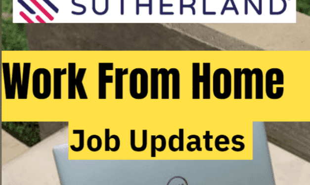 Sutherland is hiring for  Work from Home | Full Time