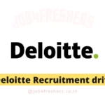 Deloitte Recruitment 2023 | Associate Analyst | Full Time | Apply Now