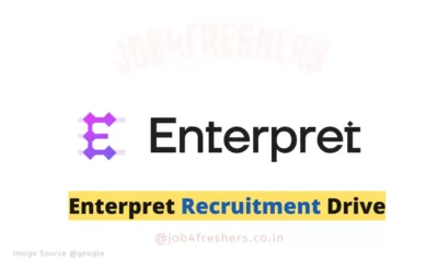 FRESHERS JOBS 11 Enterpret Recruitment Software Engineering Intern – Frontend (Work From Home)