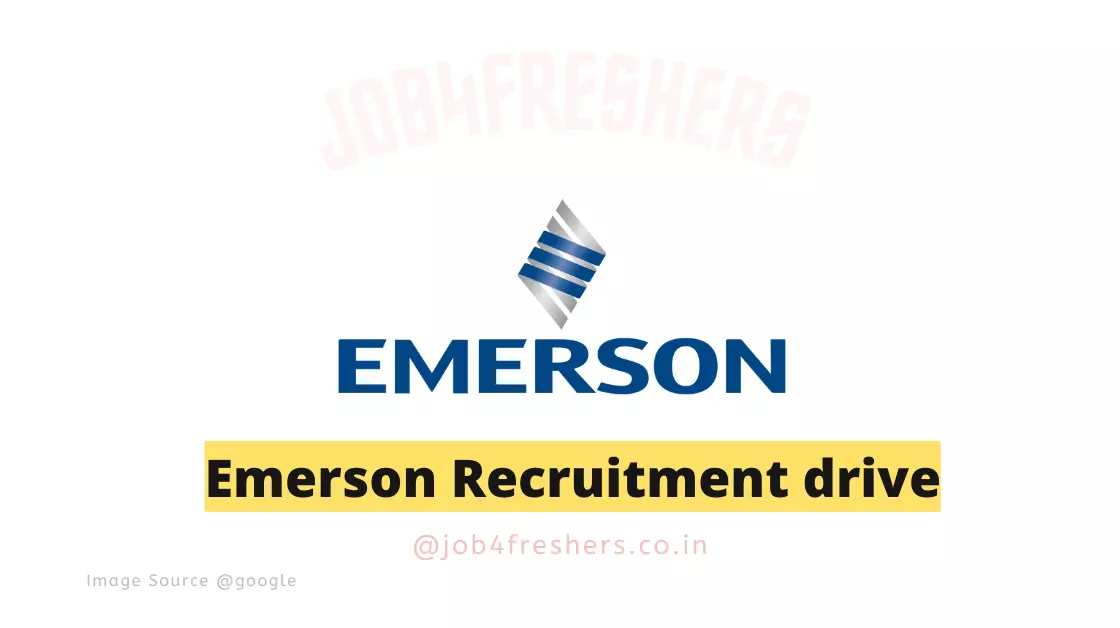 Emerson Off Campus 2023 |Product Order Engineer |Apply Now!!