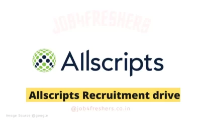 Allscripts Recruitment 2023 |Systems Engineer |Apply Now