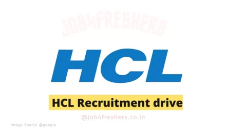 HCL Mega Hiring for Senior Analyst | Full time | Apply Now!!