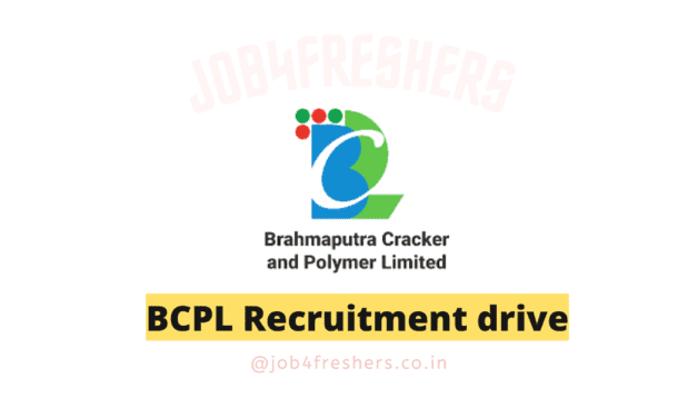 BCPL Recruitment 2023 for Graduate/Technician Apprentice | Last Date:  31 January 2023