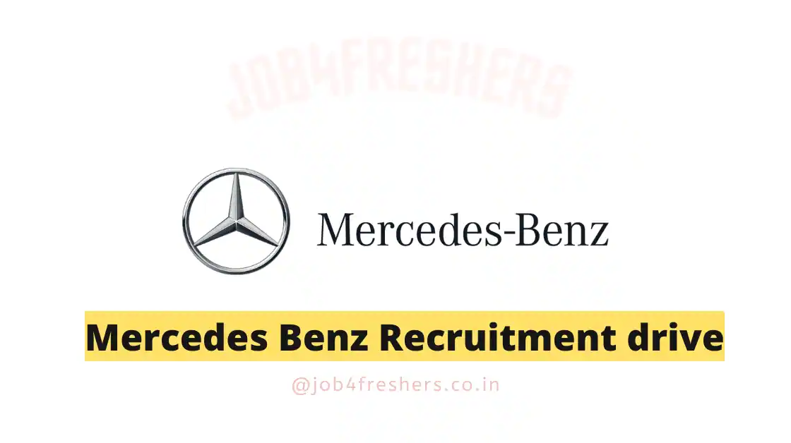 Mercedes Benz Off Campus Drive 2023 | Intern | Apply Now!!