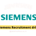 Siemens Recruitment 2023 | Graduate Trainee Engineer | Apply Now!!