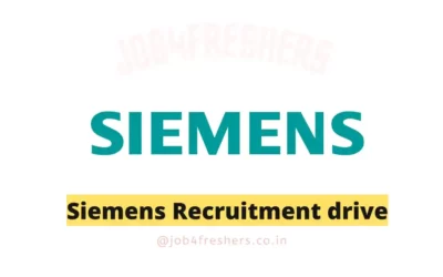 Siemens Recruitment 2023 | Graduate Trainee Engineer | Apply Now!!