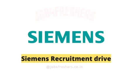 Siemens Recruitment 2023 | Graduate Trainee Engineer  | Apply Now!!
