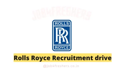 Rolls-Royce Off Campus Drive 2025 Hiring Intern | Apply Now