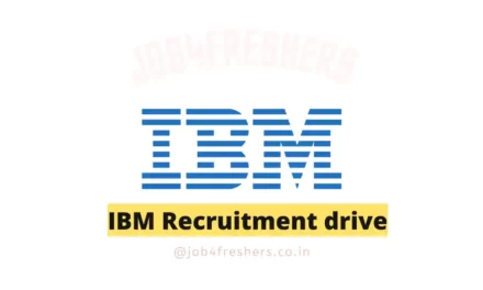 IBM Recruitment 2023 Test Automation Engineer | Apply now!