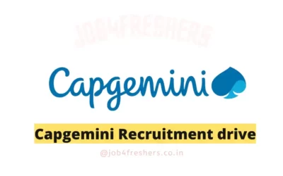 FRESHERS JOBS 17 Capgemini Exceller off Campus Hiring Contact Support Group (CSG) | Noida
