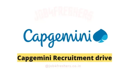 Capgemini Recruitment for Test Analyst | Apply Now