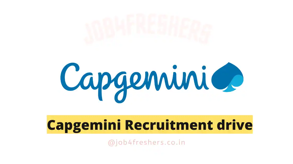 Capgemini Recruitment 2023 Administer to Work |Kolkata Apply Now