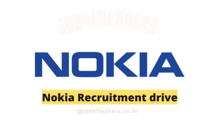 Nokia Off Campus Manual Testing Recruitment Drive 2023