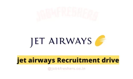 Jet Airways Recruitment | Cabin Crew | 12th Pass | Apply Now