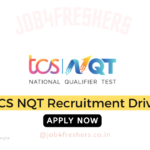 TCS NQT Off Campus Hiring 2019, 2025 Fresher | TCS hiring | Apply Now!!