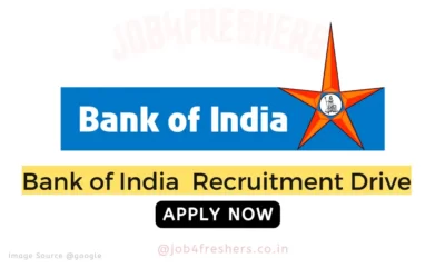 Bank of India PO Recruitment 2023 Apply Online 500 Posts