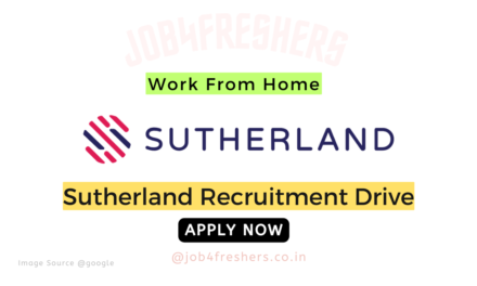 Sutherland Recruitment Work From Home | Apply Online