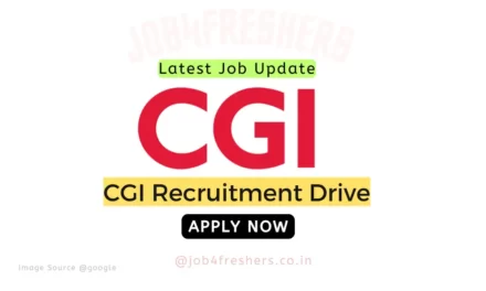 CGI Off Campus freshers Developer |Full Time | Apply Now