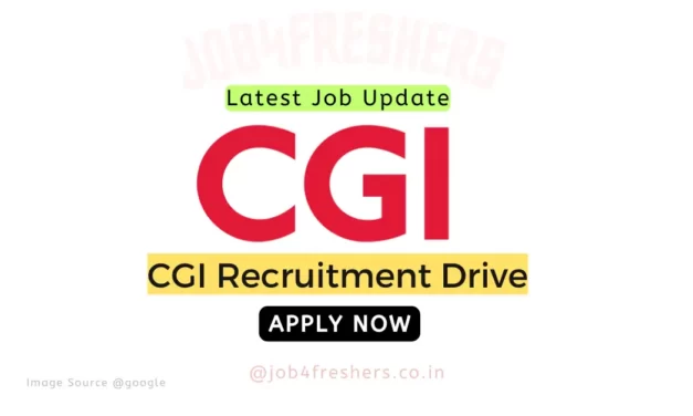 CGI Careers Recruitment 2023 | Fresher | Direct Link
