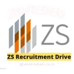 ZS Hiring For System Analyst |Apply Now!!