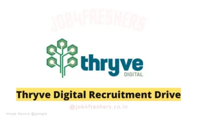 Thryve Digital Recruitment 2023 |Trainee |Direct Link!!