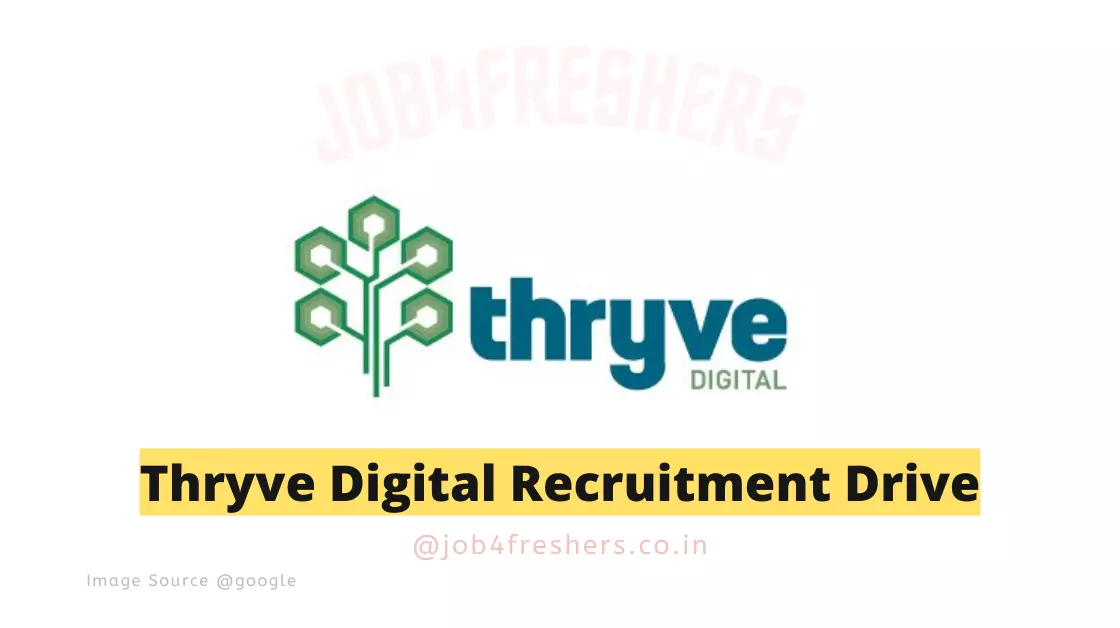 Thryve Digital Recruitment 2023 |Trainee Engineer |Direct Link!!