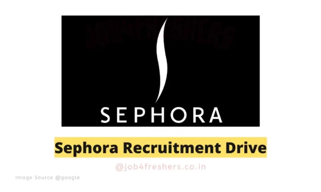 Sephora Recruitment 2023 |Junior Software Engineer |Direct Link!!