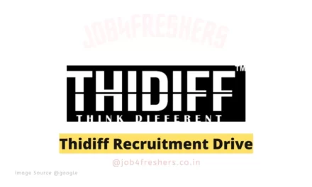 ThiDiff Recruitment 2023 |Software Tester |Direct Link!!