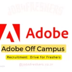 Adobe Recruitment 2024 For Software Development Engineer | Full Time