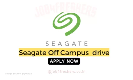 Seagate Off Campus Drive 2023 | Engineers |details inside !!