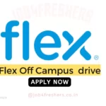Flex Off Campus Hiring  IT Consultant 2024 | Apply Now!