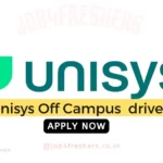 Job at Unisys for Desk Associate |Apply Now!!