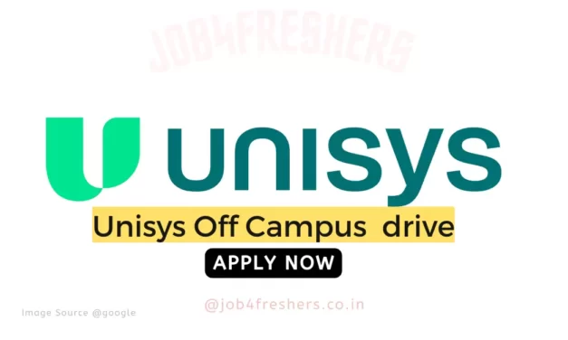 Job at Unisys for HR Associate |Apply Now!!