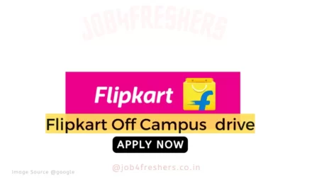 Flipkart off campus Hiring For Consultant |Direct Link !!
