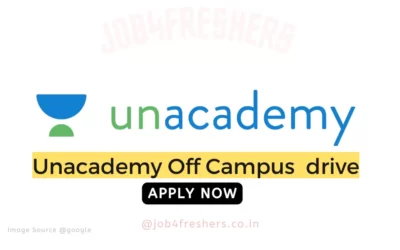 Unacademy is Hiring Work From Home |Faculty Interns |Apply Online