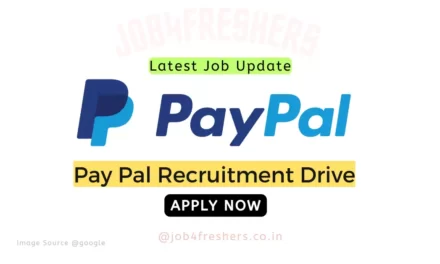 Paypal Recruitment Drive 2024 Software Engineer | Latest Job Update