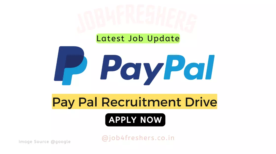 Paypal Looking freshers Software Engineer 1|Latest Job Update