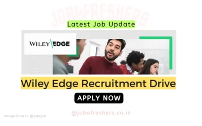 Wiley Edge Off Campus Drive 2023 |DevOps Engineer |Apply Now