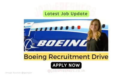 Boeing off campus hiring Entry-level Engineer | Latest Job Update