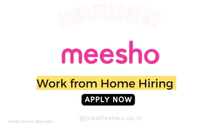Meesho Off Campus 2023 Work From Home Job |Product Analyst |Apply Now!