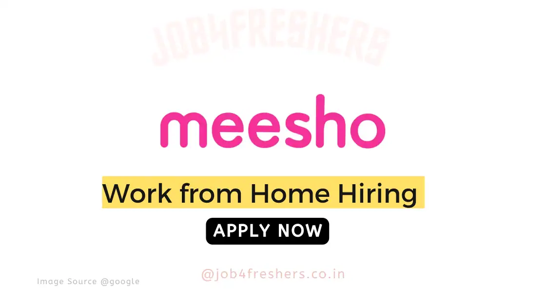 Work From Home jobs Meesho 2023 | Intern