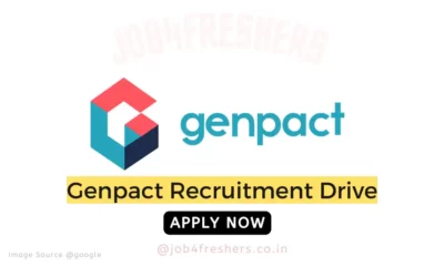 Genpact Recruitment 2024 Freshers for Process Associate |Apply Now !!