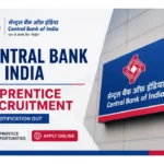 Central Bank of India Apprentice Recruitment 2026 | Bank Job