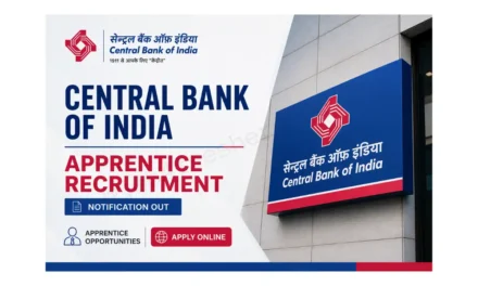 Central Bank of India Apprentice Recruitment 2026 | Bank Job